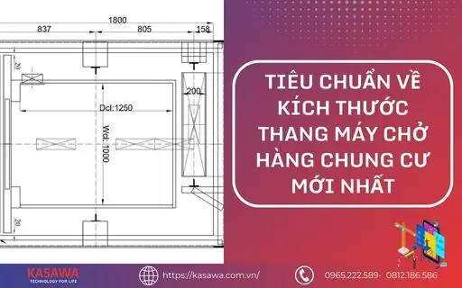 Kích Thước Thang Máy Nâng Hàng Tiêu Chuẩn: Hướng Dẫn Chi Tiết Theo Tải Trọng