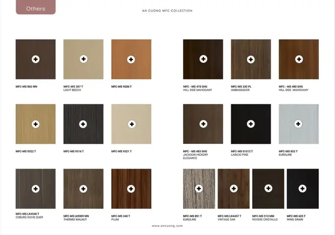 Kích Thước Ván Mdf An Cường Tiêu Chuẩn & Các Quy Cách Phổ Biến
