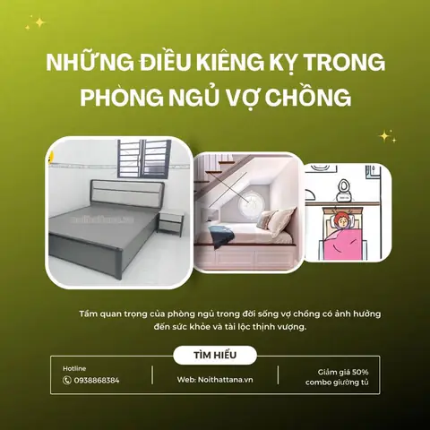 Kiêng Kỵ Trong Phòng Ngủ Vợ Chồng Theo Phong Thủy: Giữ Lửa Hạnh Phúc