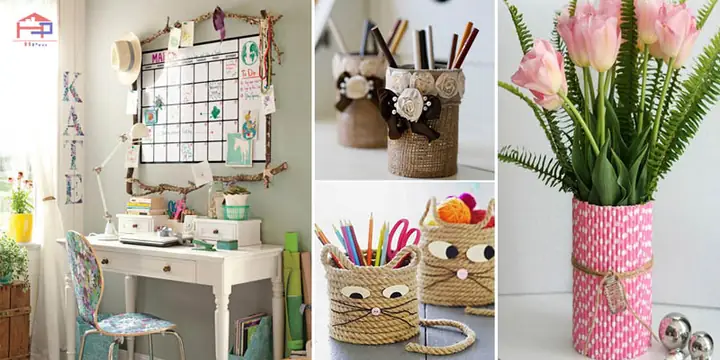 30+ Ý Tưởng Làm Đồ Handmade Trang Trí Nhà Đẹp, Độc Đáo & Tiết Kiệm