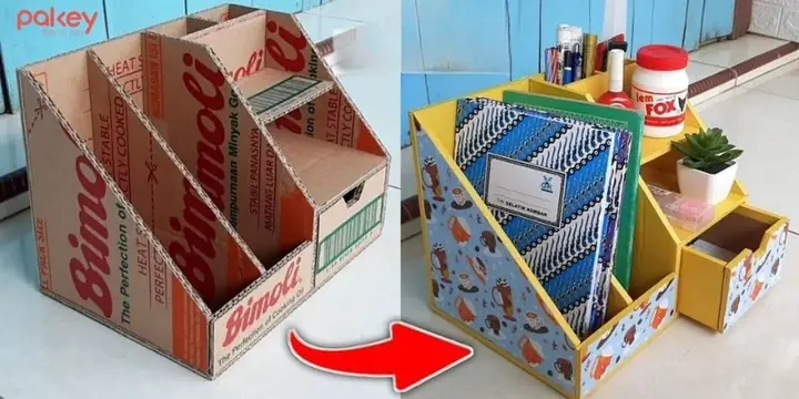 Hướng Dẫn Làm Giá Sách Đơn Giản Tại Nhà Từ Vật Liệu Dễ Kiếm