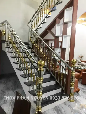Top 50+ Mẫu Lan Can Cầu Thang Inox Đẹp, Bền & Báo Giá Chi Tiết