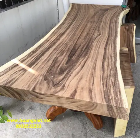 Mặt Bàn Gỗ Nguyên Tấm Giá Rẻ: Báo Giá & Kinh Nghiệm Chọn Mua Tốt Nhất