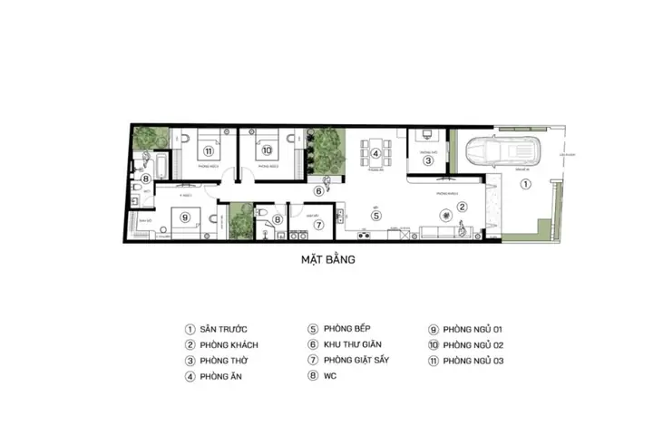 Mẫu Mặt Bằng Nhà Ống 5x20m: Thiết Kế Đẹp, Công Năng Tiện Nghi Cho Mọi Gia Đình Mẫu Mặt Bằng Nhà Ống 5x20m: Thiết Kế Đẹp, Công Năng Tiện Nghi Cho Mọi Gia Đình