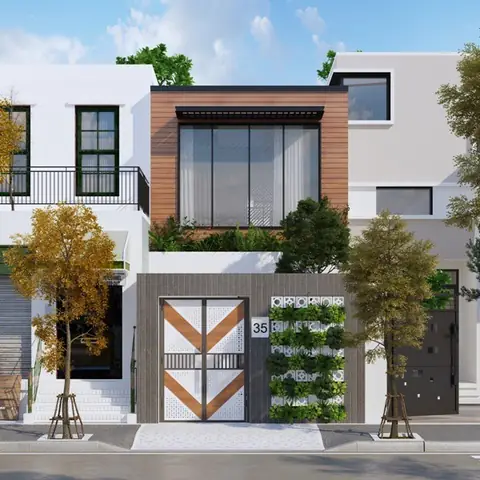 Mặt Tiền Nhà Ống Đơn Giản: 99+ Mẫu Đẹp, Chi Phí Tối Ưu & Xu Hướng Thiết Kế 2025
