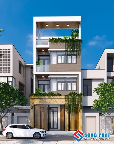 Mặt Tiền Nhà Phố Không Ban Công: Giải Pháp Thiết Kế Vẫn Đẹp, Thoáng Sáng