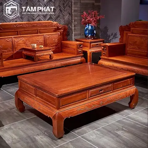 30+ Mẫu Bàn Ghế Gỗ Phòng Khách Đẹp, Sang Trọng 2019 & Cập Nhật
