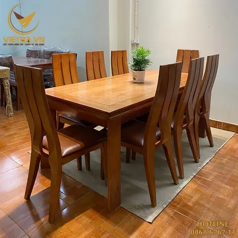Top 100+ Mẫu Bàn Ghế Gỗ Phòng Ăn Đẹp, Hiện Đại & Giá Tốt Cập Nhật 2024
