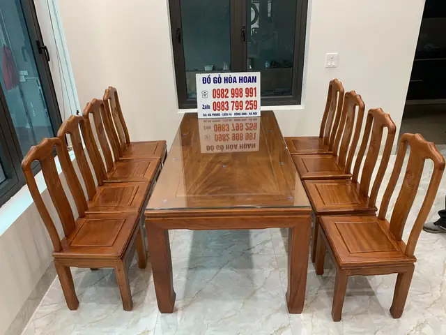 Top 100+ Mẫu Bàn Ghế Gỗ Phòng Ăn Đẹp, Hiện Đại & Giá Tốt Cập Nhật 2024