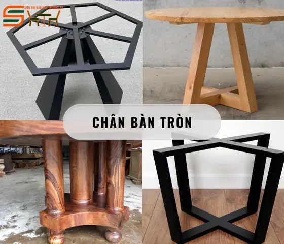 30+ Mẫu Chân Bàn Tròn Đẹp, Hiện Đại & Sang Trọng 2024