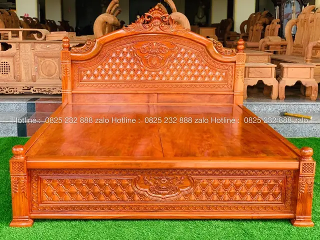 Mẫu Giường Gỗ Đục Đẹp: Bst Thiết Kế Sang Trọng, Tinh Xảo Nhất 2026