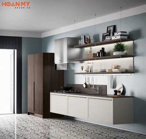 Khám Phá 101+ Mẫu Kệ Bếp Treo Tường Đẹp, Thông Minh Giúp Tối Ưu Không Gian