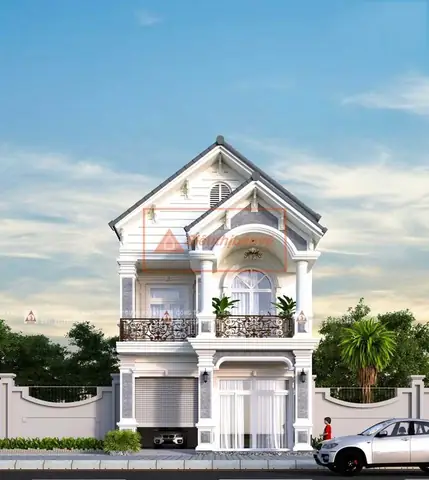 Mẫu Nhà 2 Tầng 2 Mặt Tiền Mái Thái: Tuyển Tập Thiết Kế Đẹp & Ấn Tượng Nhất 2024