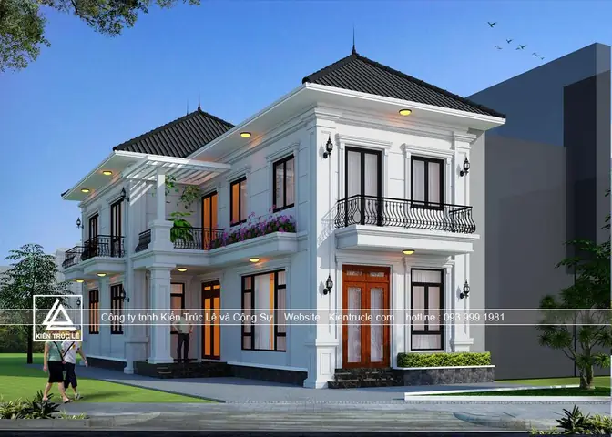 Mẫu Nhà 2 Tầng 2 Mặt Tiền Mái Thái: Tuyển Tập Thiết Kế Đẹp & Ấn Tượng Nhất 2024