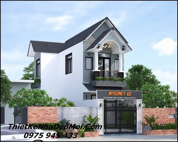 Mẫu Nhà 2 Tầng Mặt Tiền 6.5m: 35+ Thiết Kế Ấn Tượng & Tiện Nghi