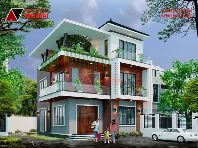 Mẫu Biệt Thự 3 Tầng 100m2: Thiết Kế Đẹp, Sang Trọng & Tối Ưu Không Gian