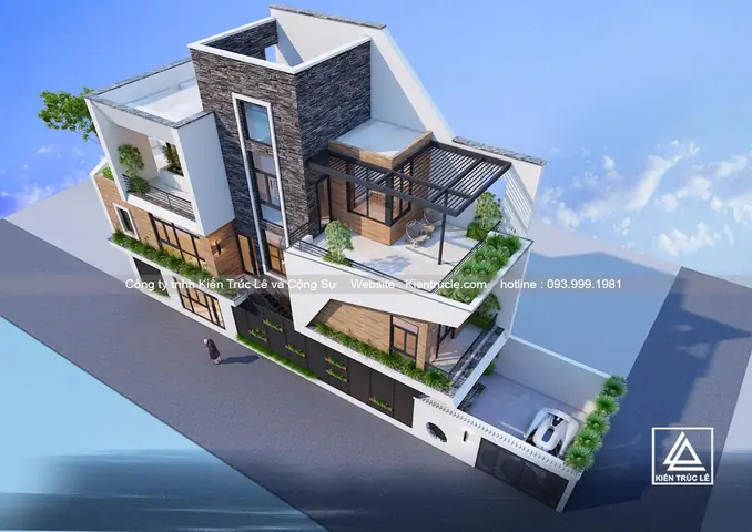 Mẫu Biệt Thự 3 Tầng 100m2: Thiết Kế Đẹp, Sang Trọng & Tối Ưu Không Gian