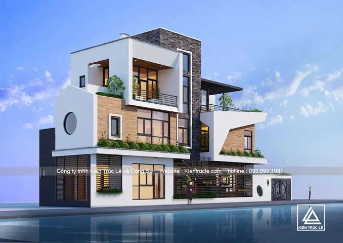Mẫu Biệt Thự 3 Tầng 100m2: Thiết Kế Đẹp, Sang Trọng & Tối Ưu Không Gian