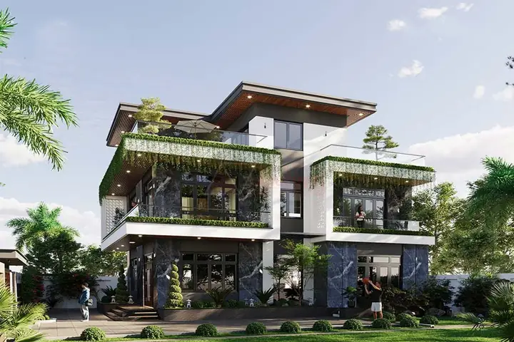 Top 50+ Mẫu Nhà Cấp 3 Đẹp, Hiện Đại Và Tiết Kiệm Cho Nông Thôn 2025 Top 50+ Mẫu Nhà Cấp 3 Đẹp, Hiện Đại Và Tiết Kiệm Cho Nông Thôn 2025