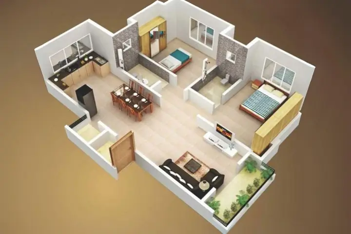 Mẫu Nhà Cấp 4 40m2 2 Phòng Ngủ: 5+ Thiết Kế Đẹp, Tiết Kiệm & Tối Ưu Không Gian