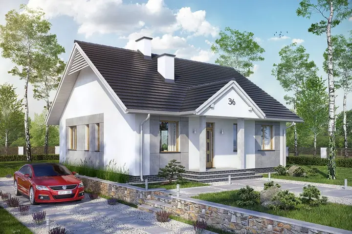Top Mẫu Nhà Cấp 4 Kiểu Châu Âu Đẹp & Sang Trọng: Hướng Dẫn Chọn Lựa Chi Tiết
