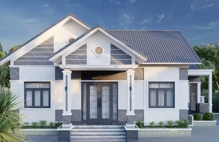 Mẫu Nhà Cấp 4 Ngang 10m: Thiết Kế Đẹp, Công Năng Tối Ưu & Chi Phí Hợp Lý
