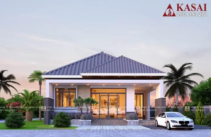 Mẫu Nhà Cấp 4 Ngang 10m: Thiết Kế Đẹp, Công Năng Tối Ưu & Chi Phí Hợp Lý