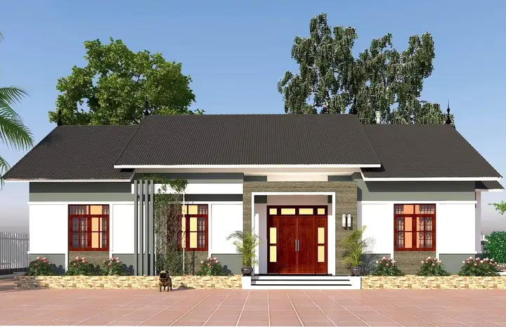 Mẫu Nhà Cấp 4 Ngang Đẹp, Hiện Đại: Hướng Dẫn Chọn Lựa & Thiết Kế Tối Ưu