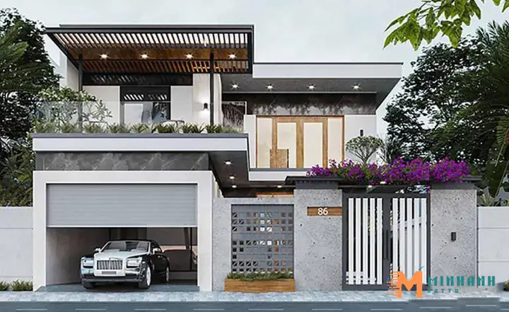 10 Mẫu Nhà Khung Thép 2 Tầng Đẹp, Báo Giá Thi Công Chi Tiết 2024