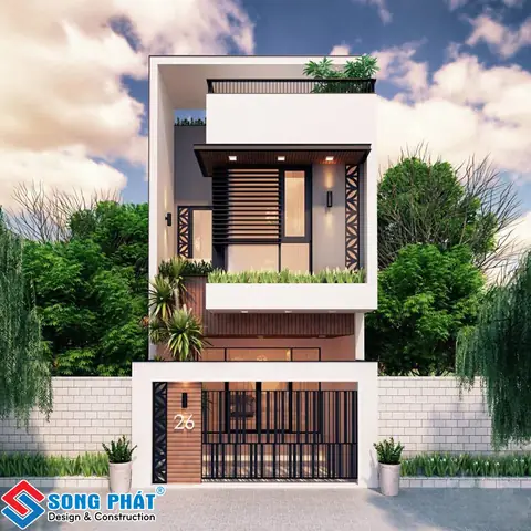 Mẫu Nhà Mặt Tiền 6m: 15+ Thiết Kế Hiện Đại, Tối Ưu Diện Tích & Chi Phí Mẫu Nhà Mặt Tiền 6m: 15+ Thiết Kế Hiện Đại, Tối Ưu Diện Tích & Chi Phí