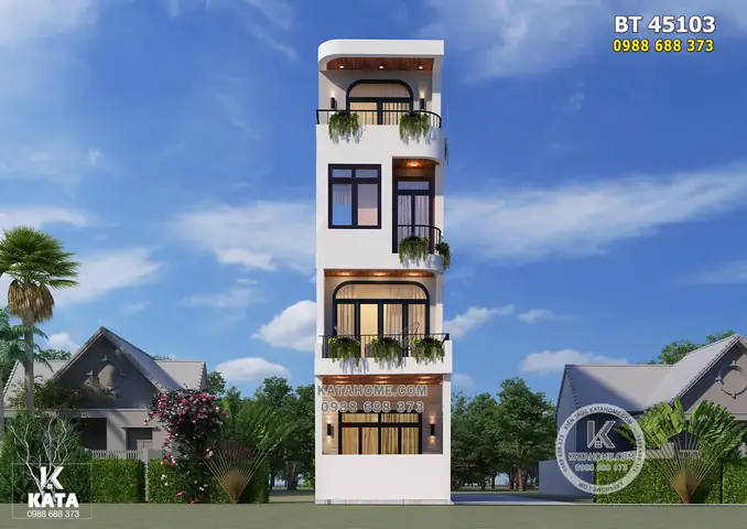 50+ Mẫu Nhà Ống 4 Tầng Mặt Tiền 4m Đẹp Hiện Đại Theo Xu Hướng Mới Nhất 2024