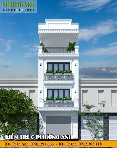 50+ Mẫu Nhà Ống 4 Tầng Mặt Tiền 4m Đẹp Hiện Đại Theo Xu Hướng Mới Nhất 2024
