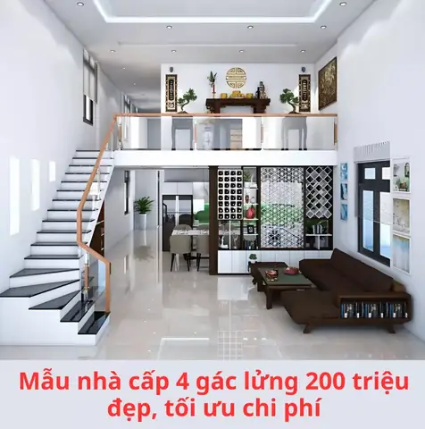 45+ Mẫu Nhà Ống Gác Lửng Đẹp, Hiện Đại & Tiết Kiệm Chi Phí 2026