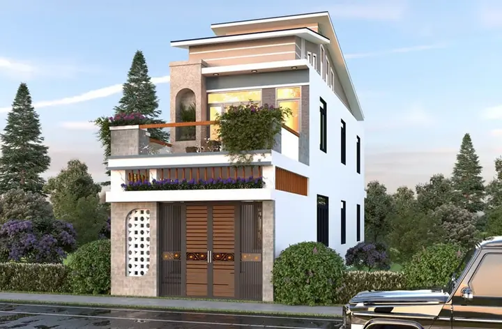 Top 25+ Mẫu Nhà Tầng Lệch 2 Tầng Đẹp, Hiện Đại & Tiện Ích 2026