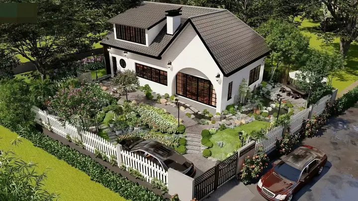 100+ Mẫu Nhà Vườn Đẹp Đơn Giản, Hiện Đại & Chi Phí Hợp Lý