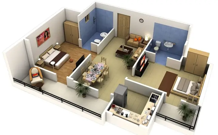 20+ Mẫu Thiết Kế Nhà 6x14m Đẹp, Hiện Đại Và Tối Ưu Công Năng