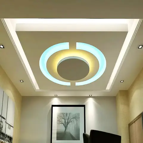 50+ Mẫu Trần Thạch Cao Phòng Khách Hình Tròn Đẹp, Hiện Đại & Ấn Tượng