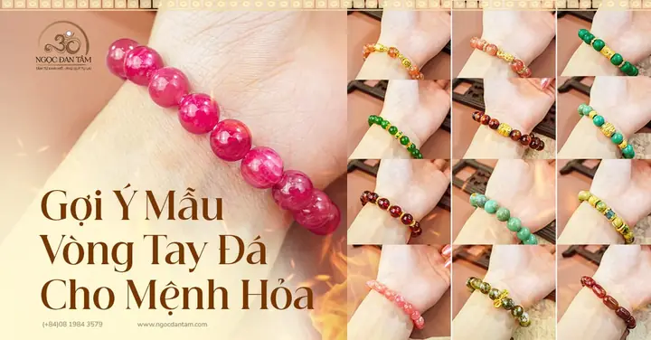 Mệnh Hỏa Hợp Đá Phong Thủy Màu Gì? Chọn Đá Thu Hút Tài Lộc, May Mắn