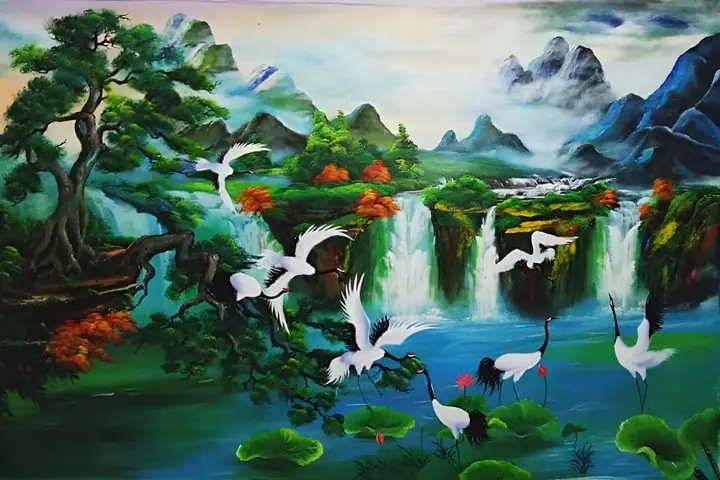 Tranh Phong Thủy Cho Người Mệnh Hỏa: Chọn Sao Cho May Mắn & Tài Lộc