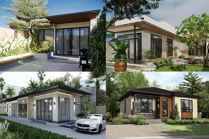 99+ Mẫu Nhà Cấp 4 Đẹp, Hiện Đại, Giá Rẻ Phù Hợp Mọi Gia Đình