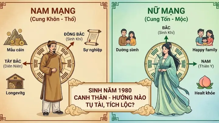 Tuổi Canh Thân 1980 Mệnh Gì, Hợp Màu Gì Và Tuổi Nào?