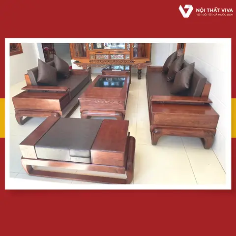 Sofa Hay Bàn Ghế Gỗ: Nên Mua Loại Nào Cho Phòng Khách?