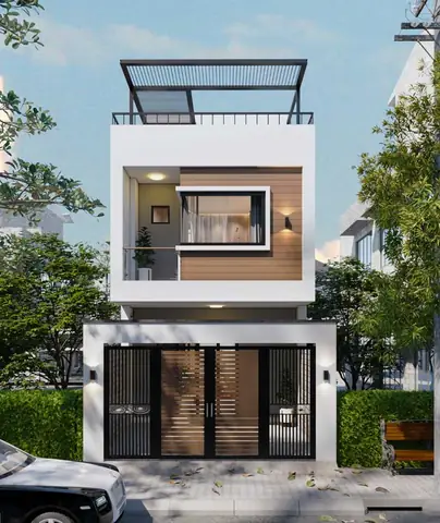 Nhà 1 Trệt 1 Lầu 4x10: Mẫu Thiết Kế Đẹp, Tối Ưu Công Năng & Chi Phí Xây Dựng