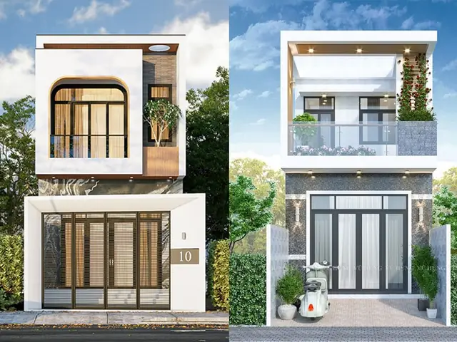 99+ Mẫu Nhà 2 Tầng Đẹp, Đơn Giản Theo Xu Hướng Hiện Đại 2026