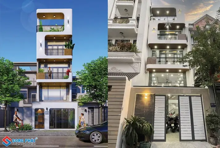Nhà 5 Tầng Có Thang Máy: Mẫu Thiết Kế, Chi Phí & Kinh Nghiệm Lắp Đặt