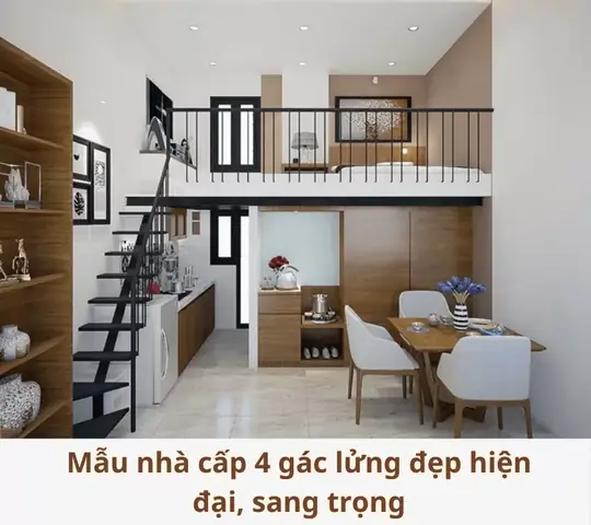 99+ Mẫu Nhà Cấp 4 Gác Lửng Đẹp, Hiện Đại Nhất Việt Nam (2026)