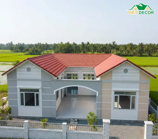 Nhà Cấp 4 Hình Chữ U Giá Rẻ: Thiết Kế, Chi Phí & Kinh Nghiệm Xây Dựng