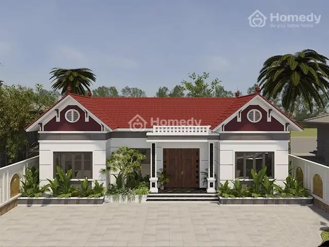 Nhà Cấp 4 Hình Chữ U Giá Rẻ: Thiết Kế, Chi Phí & Kinh Nghiệm Xây Dựng