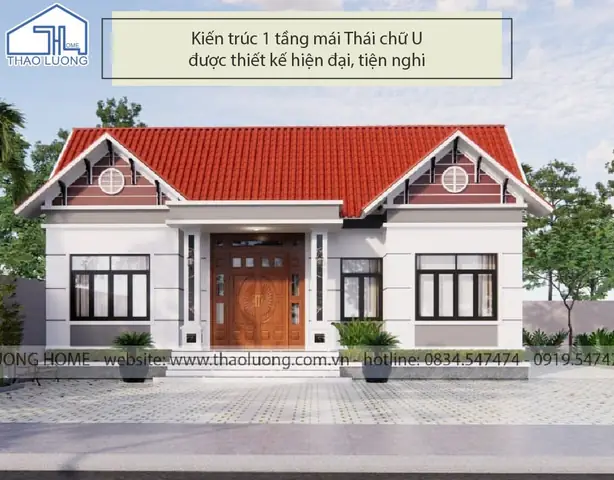 Nhà Cấp 4 Hình Chữ U Giá Rẻ: Thiết Kế, Chi Phí & Kinh Nghiệm Xây Dựng