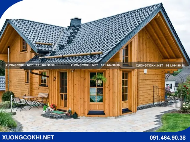 Mẫu Nhà Cấp 4 Mái Tôn 60m2: Đẹp, Tiết Kiệm Chi Phí, 2 Phòng Ngủ Phổ Biến